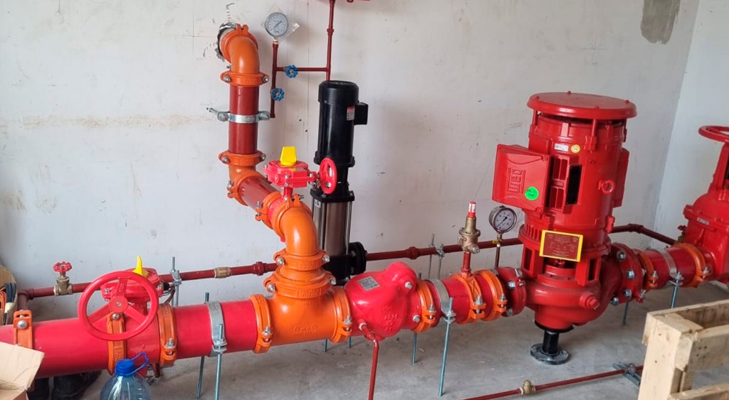 Contraincendio y agua potable hospitalario — Hospital de Antón